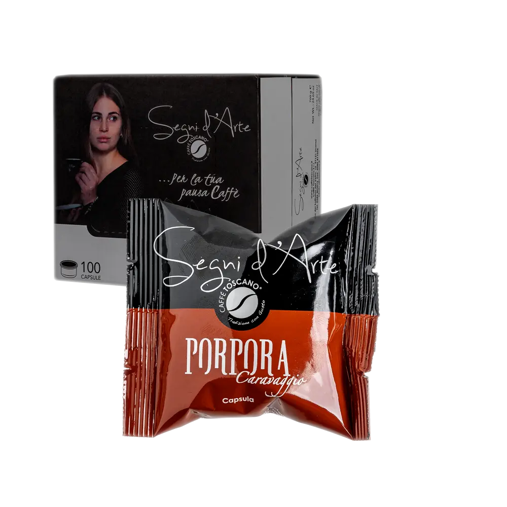100 CAPSULE CAFFE'TOSCANO PORPORA