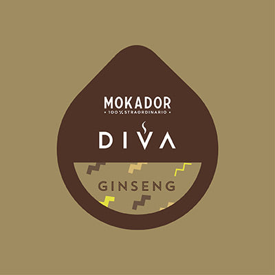 25 CAPSULE MOKADOR DIVA GINSENG
