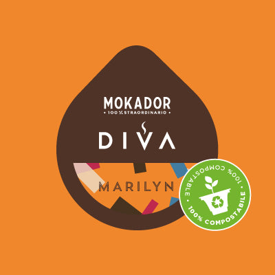 100 CAPSULE MOKADOR DIVA MARILYN
